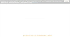 Desktop Screenshot of horcher-wein.de